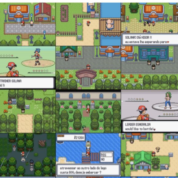 Pokemon Light Platinum GBA ROM Hack Game Gameboy Advance - Picture 8 of 11